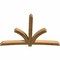 Ekena Millwork Davenport Rough Sawn Timber Gable Bracket, Western Red Cedar, 108"W x 72"H x 6"D x 6"F, 16/12 Pitch GBW108X72X0606DAV00RWR - alternate 2